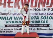 Aykio Atlet Taekwondo Polresta Bukittinggi Raih Medali Emas Open Tournament Bareh Solok