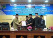 Pj Wali Kota Padang Panjang Sampaikan Ranperda APBD 2024