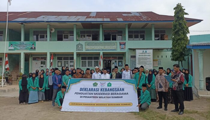 Deklarasi Kebangsaan di PPMTI Padang, Komitmen Menjujung Tinggi Moderasi Beragama