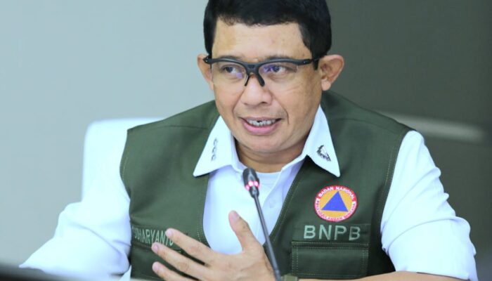 Antisipasi Bencana Pada Momentum Nataru, Kepala BNPB Mengharapkan Ada Penguatan Kelembagaan PB di Daerah
