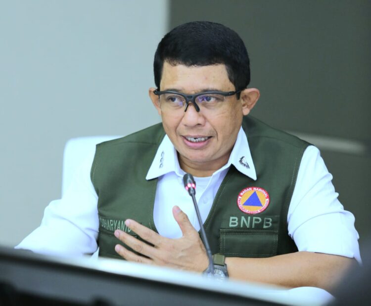 Kepala Badan Nasional Penanggulangan Bencana (BNPB) Letjen TNI Suharyanto, S.Sos., M.M