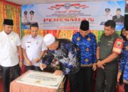 Bupati Pasbar Resmikan Jorong di Tiga Nagari