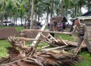 Diduga Tempat Mesum, Puluhan Pondok di Pasir Jambak Dibongkar Satpol PP Padang