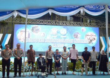 Jasa Raharja dan Korlantas Polri Serahkan Alat Bantu bagi Disabilitas  Korban Kecelakaan Lalu Lintas