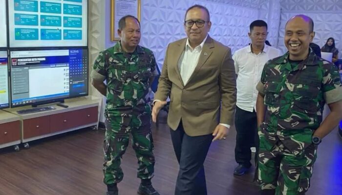 Dandim 0312/Padang Lakukan Kunjungan Perdana ke Balaikota Aie Pacah