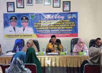 Pemkab Padang Pariaman Mendorong Dukungan Keluarga Bagi Pemerlu Pelayanan Kesejahteraan Sosial
