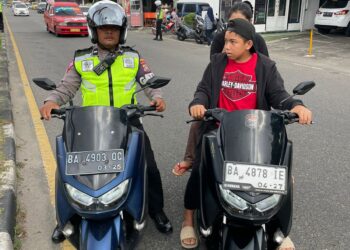 Satlantas Polresta Padang Kandangkan 50 Unit Sepeda Motor, Ini Pelanggaran yang Didominasi!