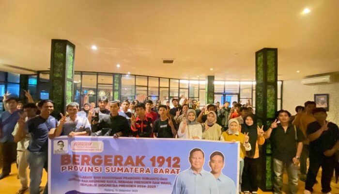 Bergerak 1912 Sumatra Barat Deklarasi Prabowo-Gibran