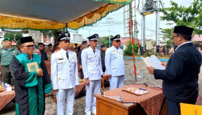 Bupati Padang Pariaman Lantik Tiga Pj Wali Nagari di Lubuk Alung