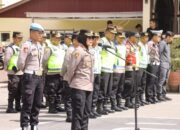 Polresta Bukittinggi Gelar Apel Pengamanan Malam Pergantian Tahun Baru
