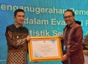 Padang Dapat Penghargaan Evaluasi Penyelenggaraan Statistik Sektoral