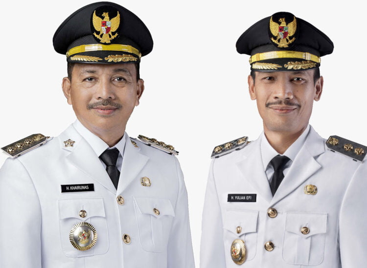 H. Khairunas dan H. Yulian Edi. IST