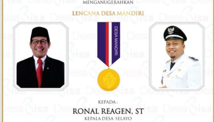 Mantap! Nagari Salayo Raih Lencana Nagari Mandiri