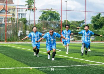 Difasilitasi Dedi Bachtiar, Tim Soccer Jurnalis Kalahkan Tim PJKIP