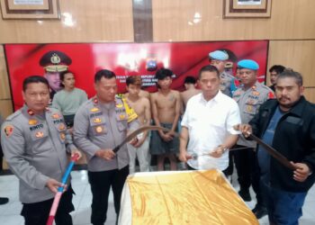 Sat Reskrim Pariaman Ringkus Enam Pelaku Penganiayaan, Lima Diantaranya Masih di Bawah Umur