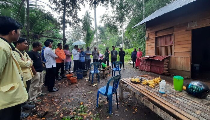 Bersama Baznas Padang Pariaman, Nagari Lareh Nan Panjang Bedah Rumah Masyarakat