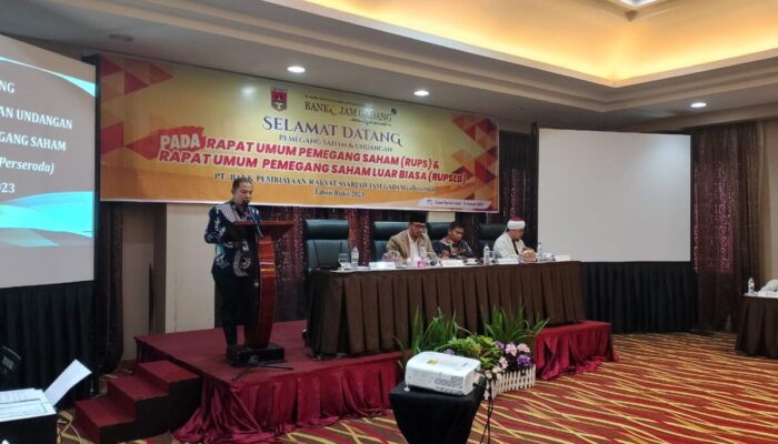 Tahun 2023, Pertumbuhan Bisnis BPRS Jam Gadang Melebih Target