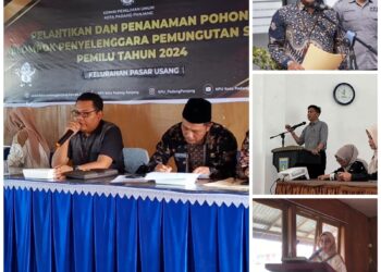 1.372 KPPS se-Kota Padang Panjang Dilantik