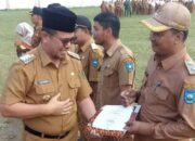 Pemdes Santur Terima Penghargaan dari Pj Wali Kota Sawahlunto