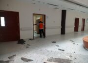 Ruang Tunggu Poli Klinik Semen Padang Hospital Terjadi Ledakan