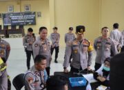 Pastikan Siap untuk Pengamanan Pemilu 2024, Polres Solsel Periksa Kesehatan 262 Personel
