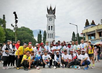 Direksi SIG dan Semen Padang Turut Ambil Bagian pada Minang Geopark Run Bukittinggi