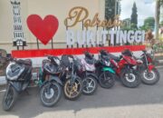 Mengganggu Ketertiban Umum, Polresta Bukittinggi Razia Knalpot Bising