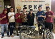 MH Pelaku Curanmor Diringkus Polsek Sungai Beremas