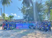 Peringatan Bulan K3 Nasional, Pertamina Gelar Aksi Bersih Pantai di Bungus Teluk Kabung