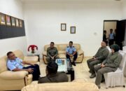 Jalin Keakraban dengan Silaturahmi, Danlanud SUT Kunjungi Kabinda Sumbar