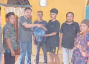 Polri Peduli, Polres Sijunjung Besuk Ketua KPPS Yang Sakit