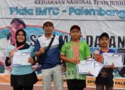 Membanggakan! Hasil yang Diraih Petenis Sawahlunto di Kejurnas Palembang