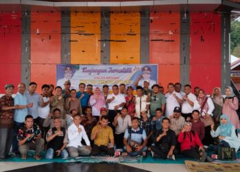 Kunjungan Jurnalistik ke Pesisir Selatan, Suhatri Bur: Insan Pers dan Media Bagian Tidak Terpisahkan Membangun Daerah