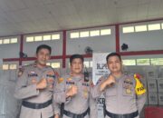 Kapolsek V Kaum IPTU Elfison Lakukan Pengamanan Logistik di Gudang Kecamatan