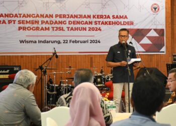 Laksanakan Program TJSL 2024, Semen Padang Gandeng Sejumlah Pihak