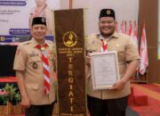 Kwartir Pramuka Pasaman Terima Penghargaan Kwartir Cabang Tergiat 1 Tingkat Sumbar