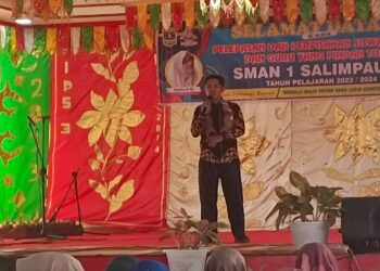 179 Pelajar SMA 1 Salimpaung Gelar Perpisahan