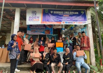 BUMNag 5 Berlian Nagari Lareh Nan Panjang Selatan Adakan Panen Hadiah