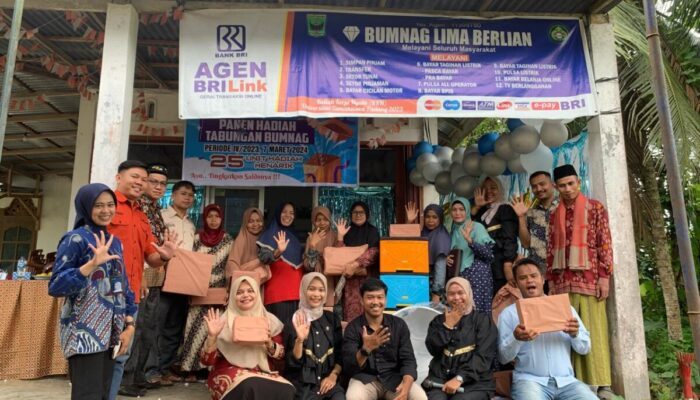 BUMNag 5 Berlian Nagari Lareh Nan Panjang Selatan Adakan Panen Hadiah