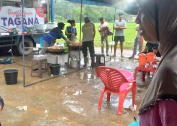 Dapur Umum Pemprov Sumbar Mulai Beroperasi di Pesisir Selatan