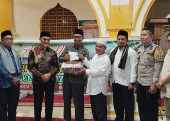 Safari Ramadan, Tim 1 Padang Pariaman Silaturahmi dengan Jemaah Masjid Raya Sunua