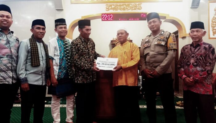 Safari Ramadan ke Pakan Rabaa Gaduik, Tim Sosialisasikan Perbaikan Jalan Payakumbuh-Lintau Rp98 Miliar