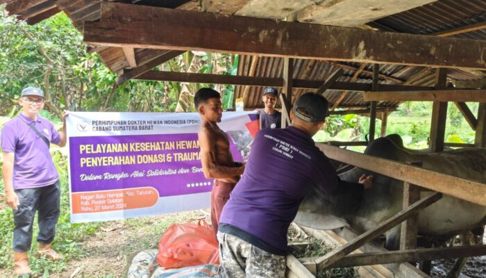 PDHI Sumbar Salurkan Bantuan untuk Korban Bencana Pessel