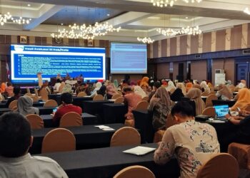 Ket. Foto : Suasana Forum Koordinasi Percepatan Penurunan Stunting dan Rakerda TA 2024, Kamis (28/3). YESI