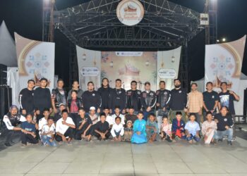 Hadir di Sumarak Ramadhan, MBI Sumbar Berbagi Makanan dan Santunan