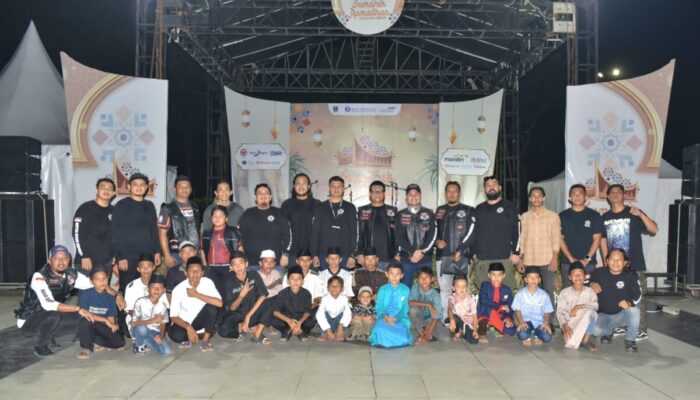 Hadir di Sumarak Ramadhan, MBI Sumbar Berbagi Makanan dan Santunan