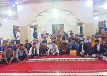 Perbaikan Jalan Rp98 Miliar, Puji Syukur Bergema di Mesjid Haqqul Yakin Nagari Tanjung Gadang