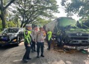 Tabrakan Maut Beruntun di Jalinsum, Dua Sopir Tewas di Tempat