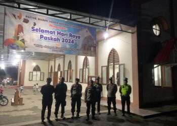 Pengamanan Misa Paskah
