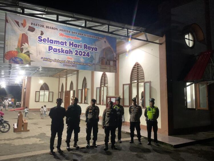 Pengamanan Misa Paskah